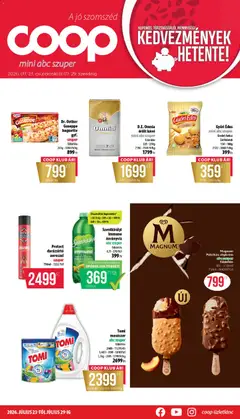 COOP - COOP - Mini & Abc & Szuper / Nyírzem megtekintése, amely érvényes 2026.07.23.-től