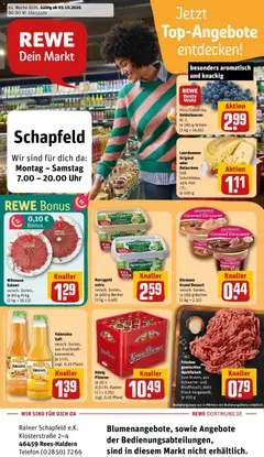 Vorschau von dem Prospekt des Geschäftes Rewe, gültig ab dem 05.10.2026