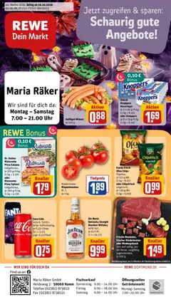 Vorschau von dem Prospekt des Geschäftes Rewe, gültig ab dem 26.10.2026