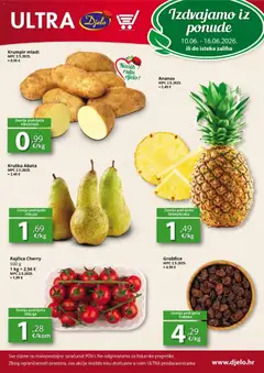 Pregled letka Djelo Katalog trgovine Djelo vrijedi od 10.06.2026
