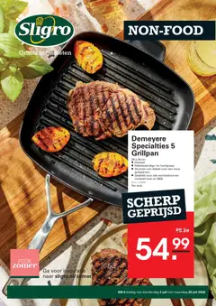 Voorbeeld van Sligro folder - Non food van winkel Sligro geldig vanaf 02-07-2026