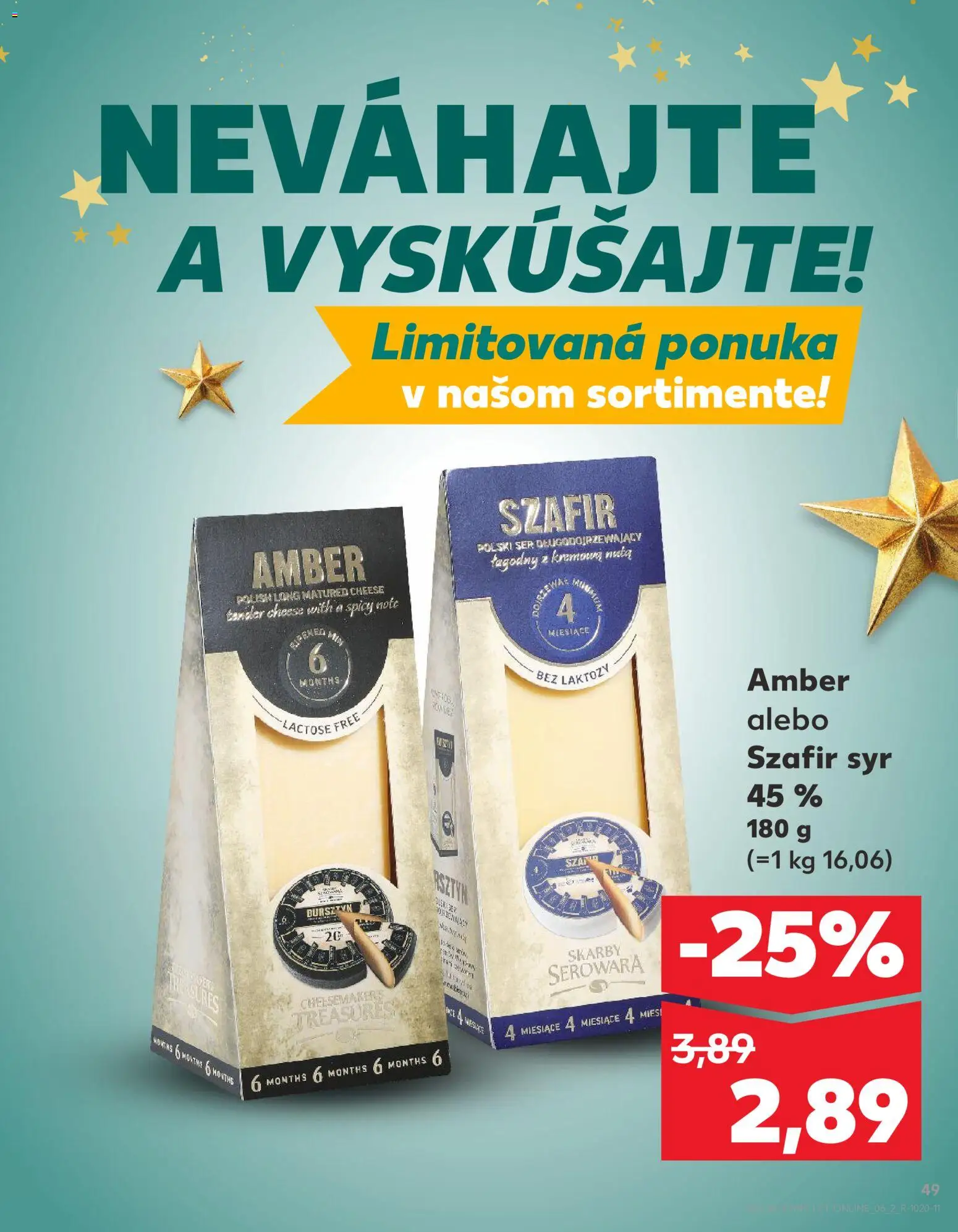 Náhľad Kaufland letáku platného od 04.12.2025 - Syr