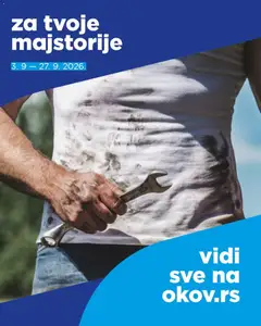 Pregled Okov kataloga - važi od 03.09.2026
