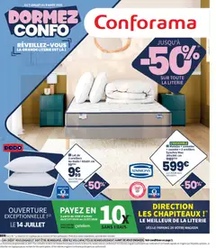 Prévisualisation de Conforama catalogue du magasin Conforama formulaire valide 07/07/2026
