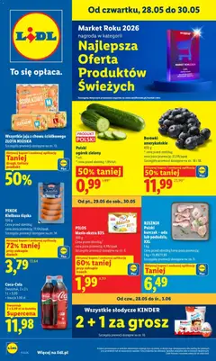 Pogląd gazetki "Lidl gazetka" ze sklepu Lidl ważnej od 28.05.2026
