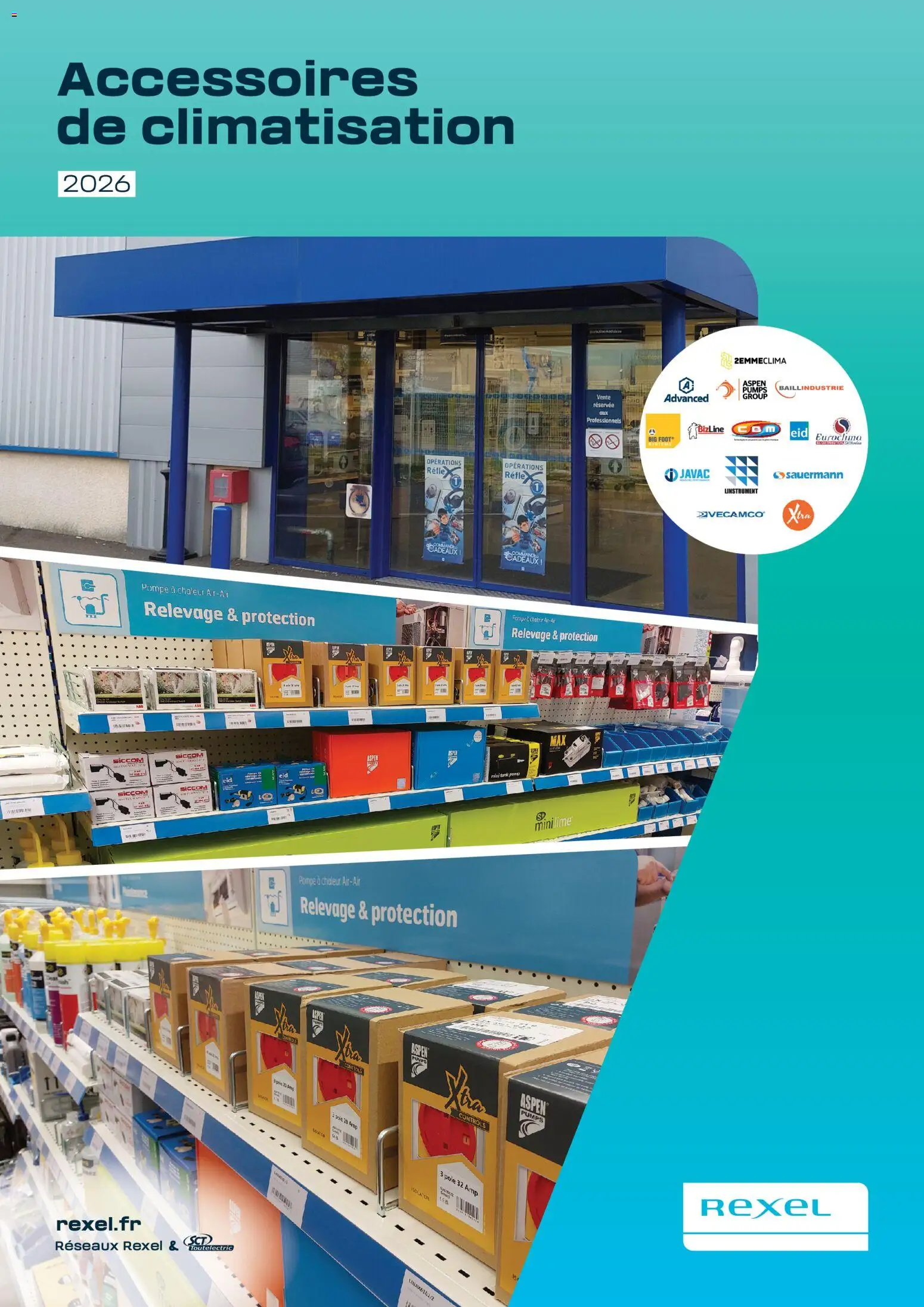 Prévisualisation de Rexel Brochure accessoires de climatisation du magasin Rexel formulaire valide 30/06/2026