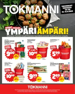 Kaupan Tokmanni Tokmanni - Ruokasanomat esikatselu, voimassa 10/09/2026