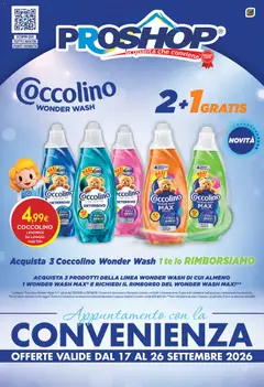 Anteprima dell'opuscolo Proshop volantino dal negozio Proshop valido da 17/09/2026