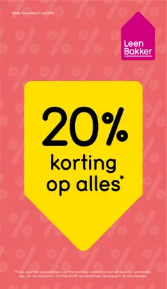 Voorbeeld van Leen Bakker folder van winkel Leen Bakker geldig vanaf 04-05-2026