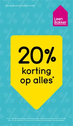 Voorbeeld van Leen Bakker folder van winkel Leen Bakker geldig vanaf 04-05-2026