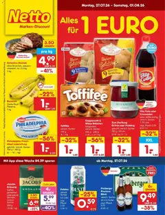 Vorschau von dem Prospekt des Geschäftes Netto Marken-Discount, gültig ab dem 27.07.2026