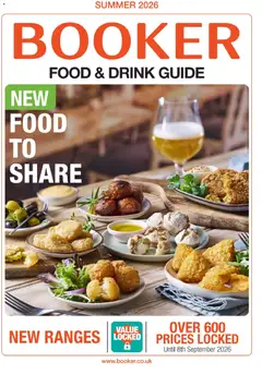 Preview of Booker Wholesale Booker Wholesale Summer Catering News 2026 valid from 16/06/2026