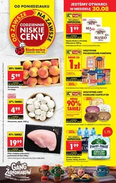 Pogląd gazetki "Biedronka gazetka od poniedziałku" ze sklepu Biedronka ważnej od 24.08.2026
