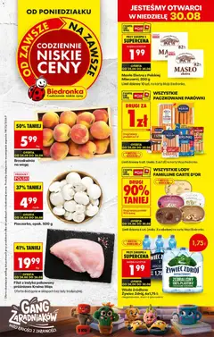 Pogląd gazetki "Biedronka gazetka od poniedziałku" ze sklepu Biedronka ważnej od 24.08.2026