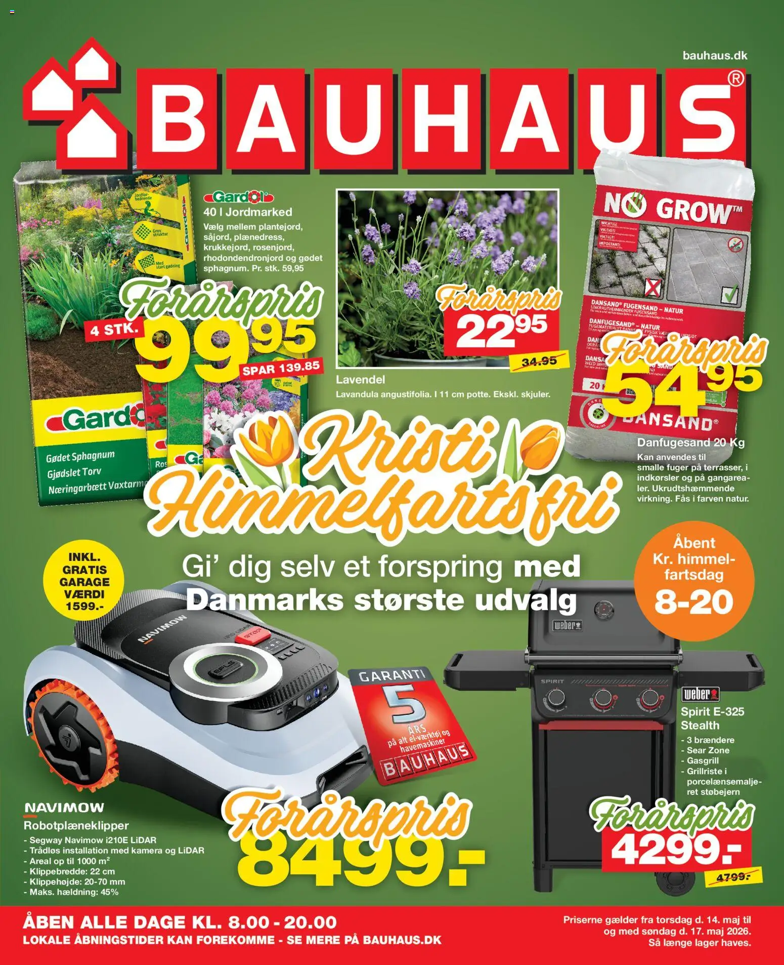 Eksempel på tilbudsavis Bauhaus - Tilbudsavis fra butik Bauhaus gyldig fra 14/05/2026