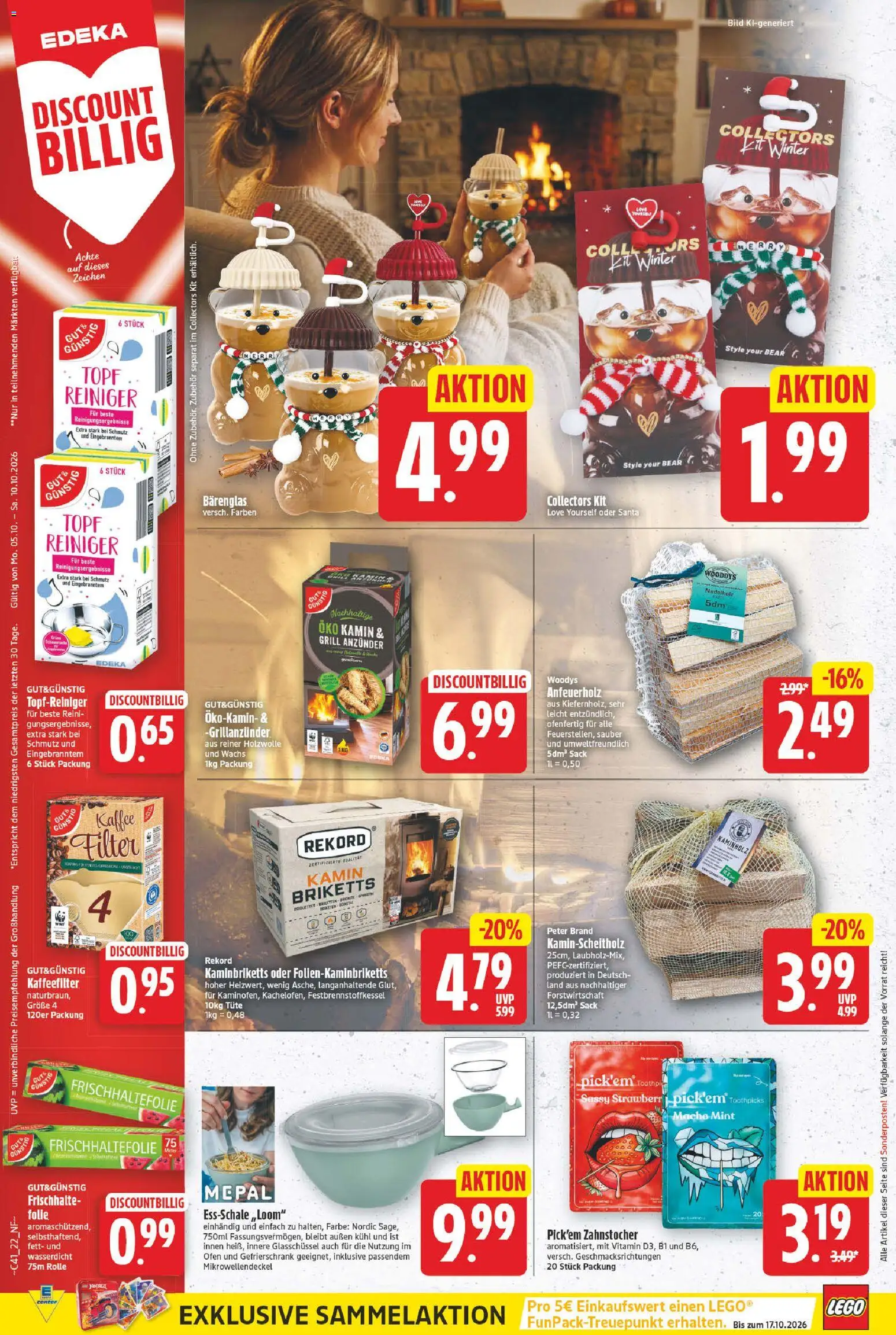 Vorschau von dem Prospekt des Geschäftes E center, gültig ab dem 05.10.2026 - Kaffee, Gefrierschrank, Grill, Kamin, Ofen