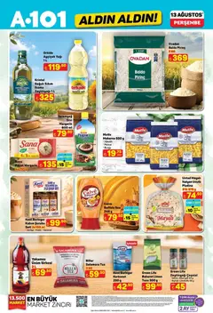 A101 A101 - Katalog Aldın Aldın 13.08.2026 - Broşürünün önizlemesi