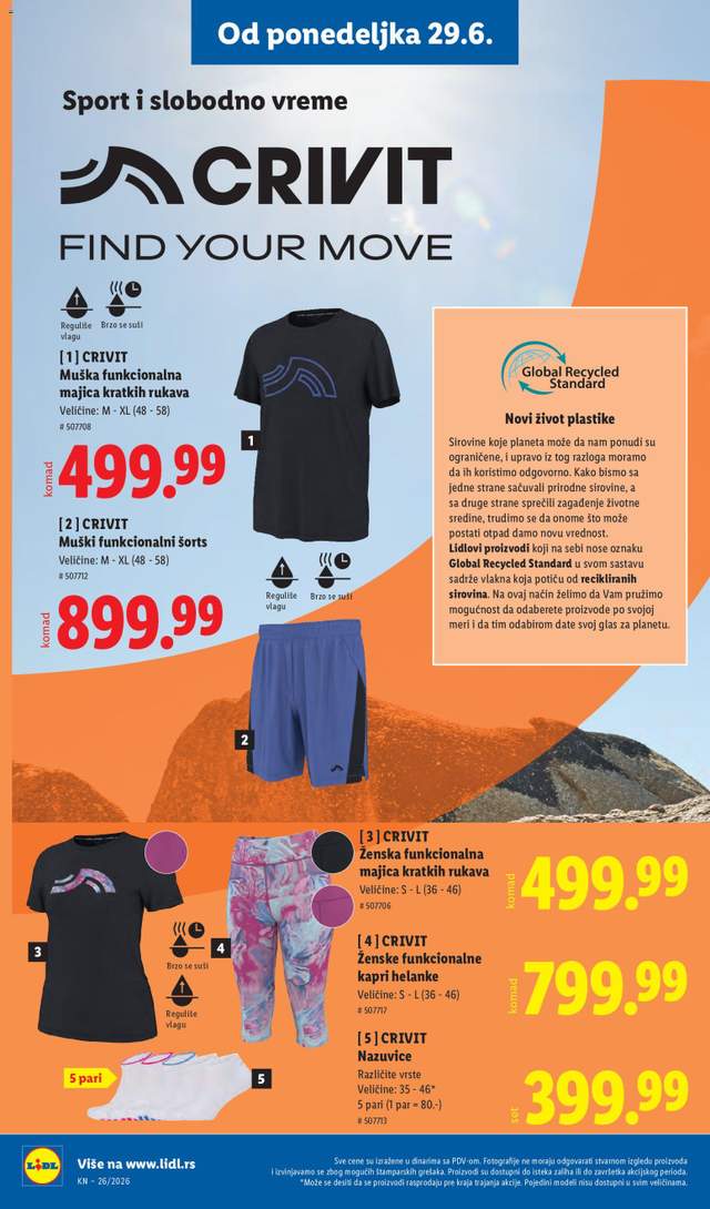 Novi Lidl katalog od 25.06.