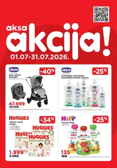 Pregled Aksa kataloga - važi od 01.07.2026