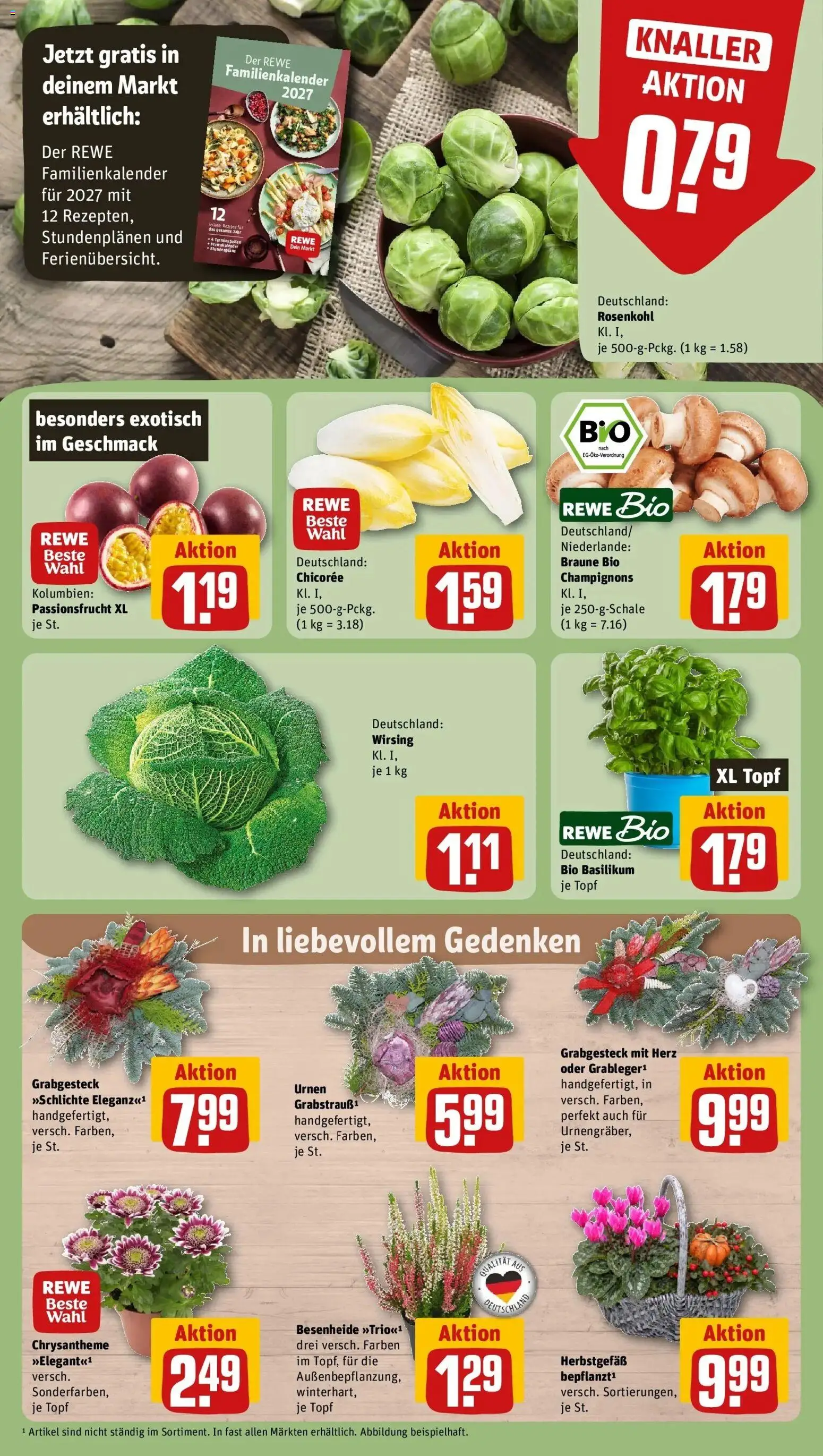 Vorschau von dem Prospekt des Geschäftes Rewe, gültig ab dem 19.10.2026