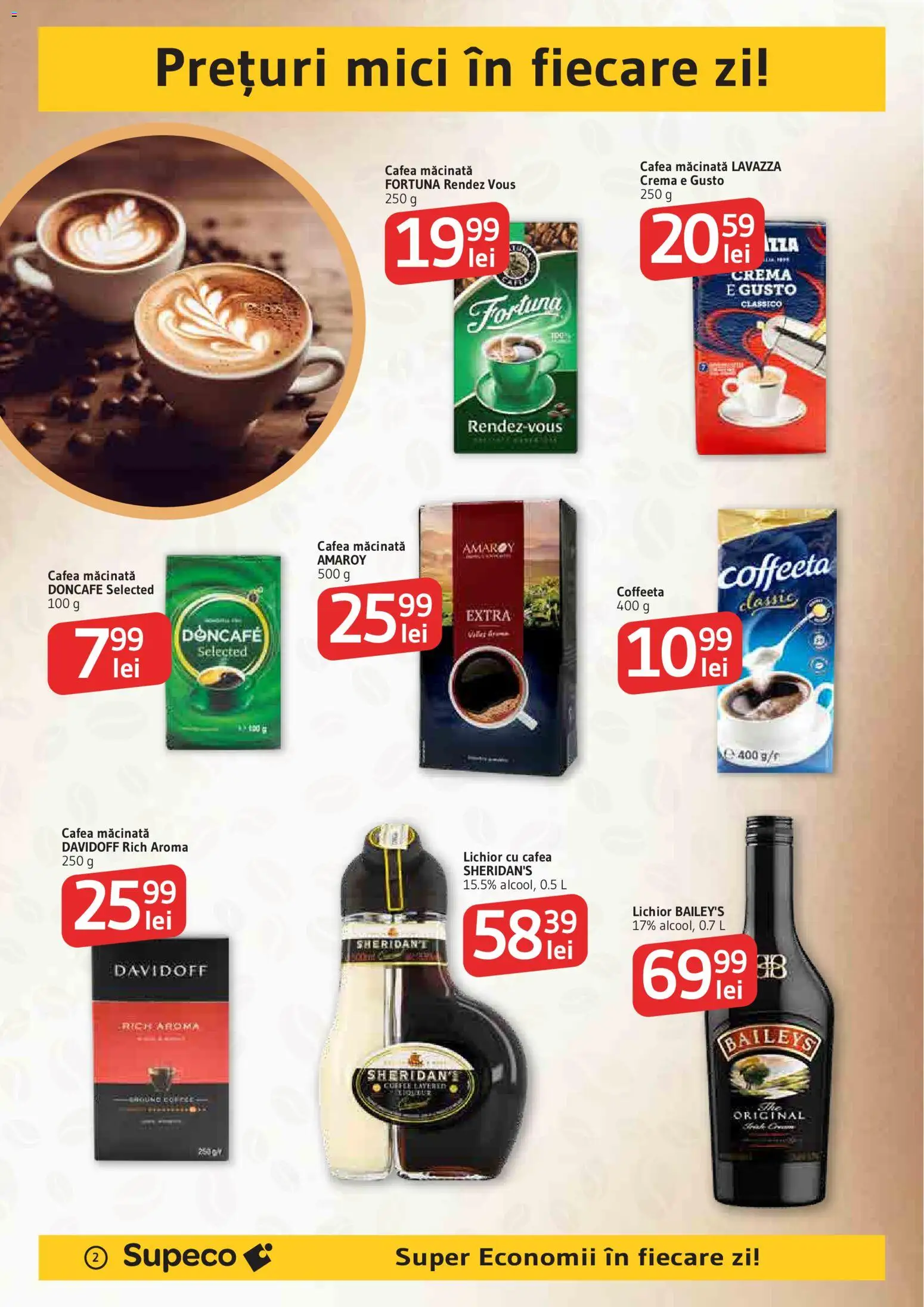 Previzualizarea de cataloage: Supeco Supeco Catalog Cafea & Înghețată valabil de la 27.08.2026