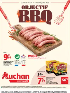 Voorbeeld van Auchan Barbecue, promos supers van winkel Auchan geldig vanaf 30/06/2026