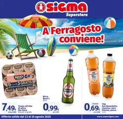 Anteprima dell'opuscolo SIGMA volantino Superstore dal negozio SIGMA valido da 13/08/2026