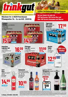 Vorschau von dem Prospekt des Geschäftes Trinkgut, gültig ab dem 27.07.2026