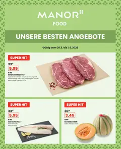 Vorschau des Merkblatts Manor aktionen vom Shop Manor gültig von 26.05.2026 bis 01.06.2026