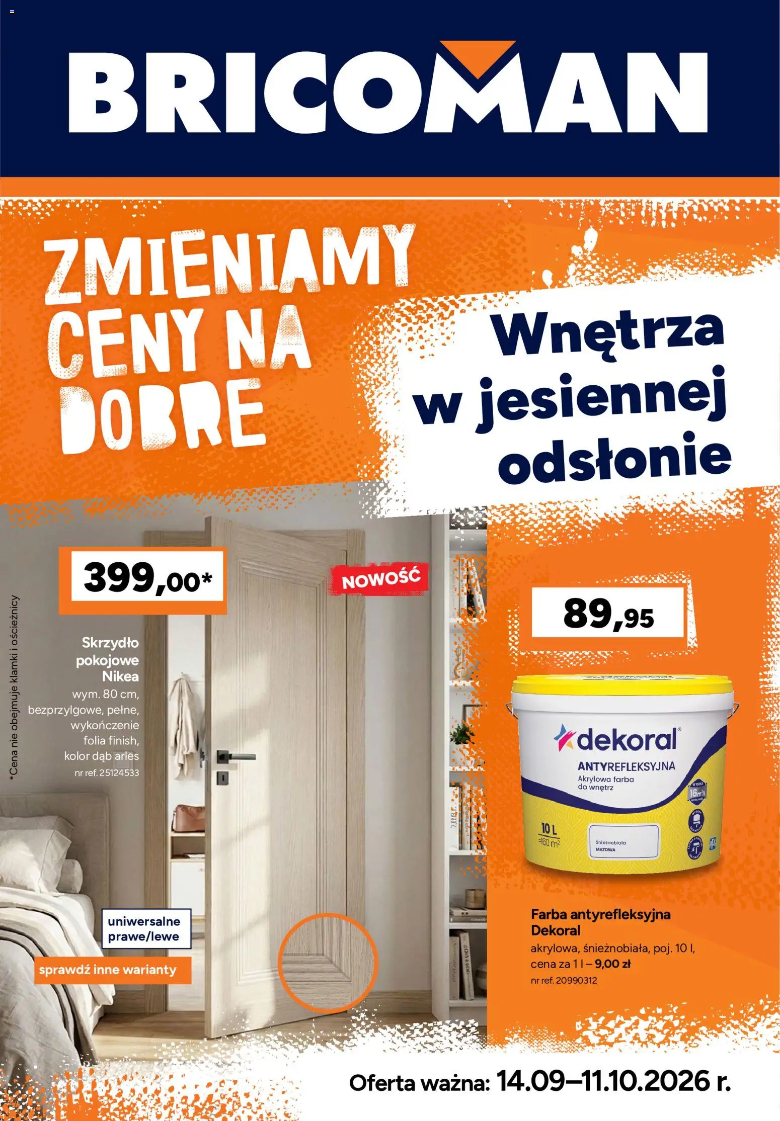 Pogląd gazetki "Bricoman gazetka" ze sklepu Bricoman ważnej od 14.09.2026
