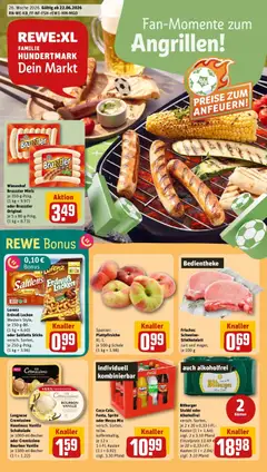 Vorschau von dem Prospekt des Geschäftes Rewe, gültig ab dem 21.06.2026
