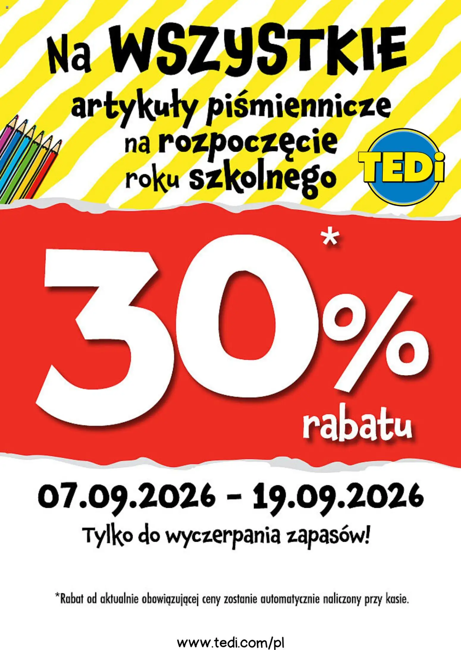 Pogląd gazetki "TEDi gazetka" ze sklepu TEDi ważnej od 07.09.2026