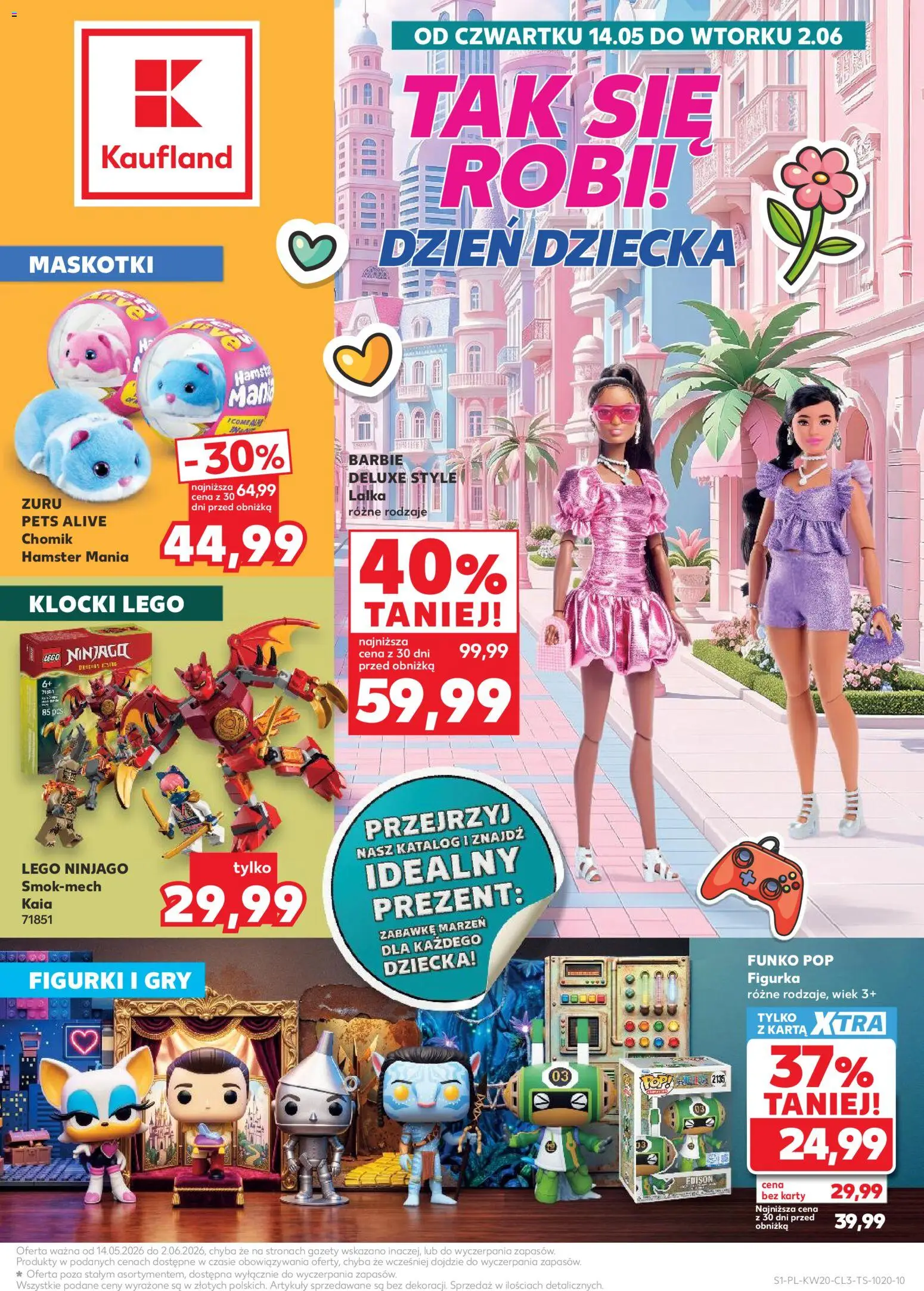 Náhled nabídky: Kaufland Polsko Kaufland Polsko leták - Dzień Dziecka platný od 14.05.2026