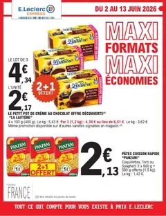 Prévisualisation de E.Leclerc catalogue express du magasin E.Leclerc formulaire valide 02/06/2026