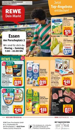 Vorschau von dem Prospekt des Geschäftes Rewe, gültig ab dem 07.09.2026