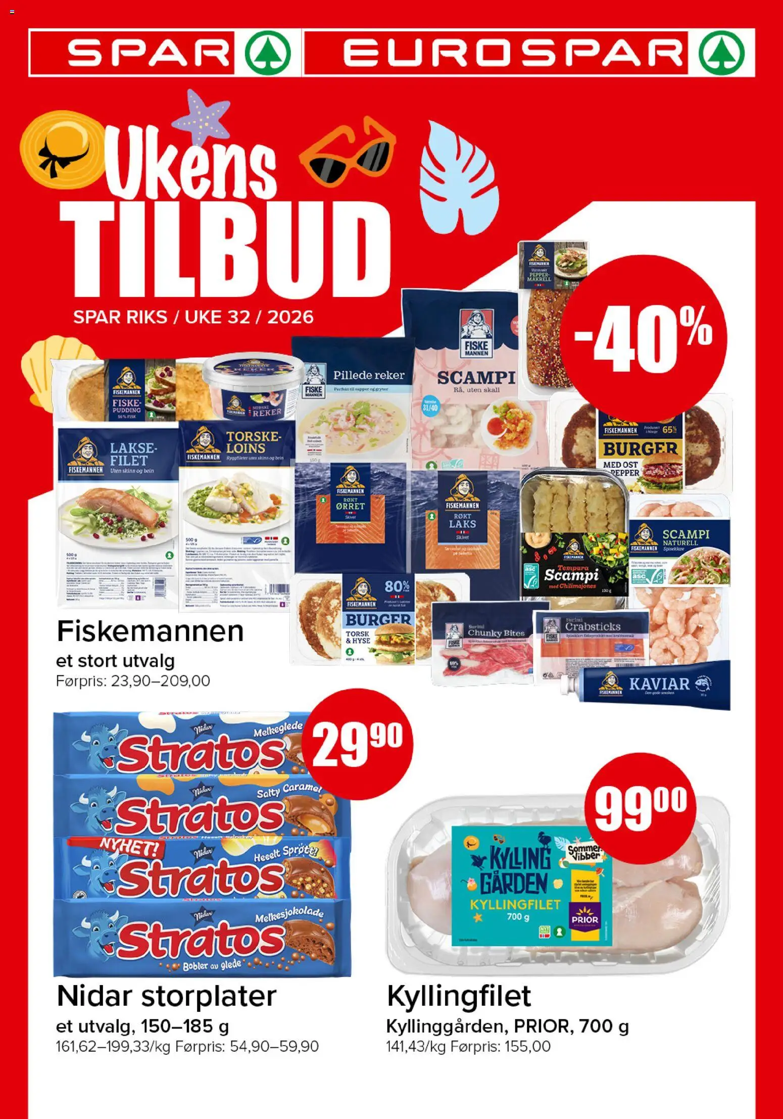 Forhåndsvis Spar kundeavis fra butikk Spar gyldig fra 03/08/2026