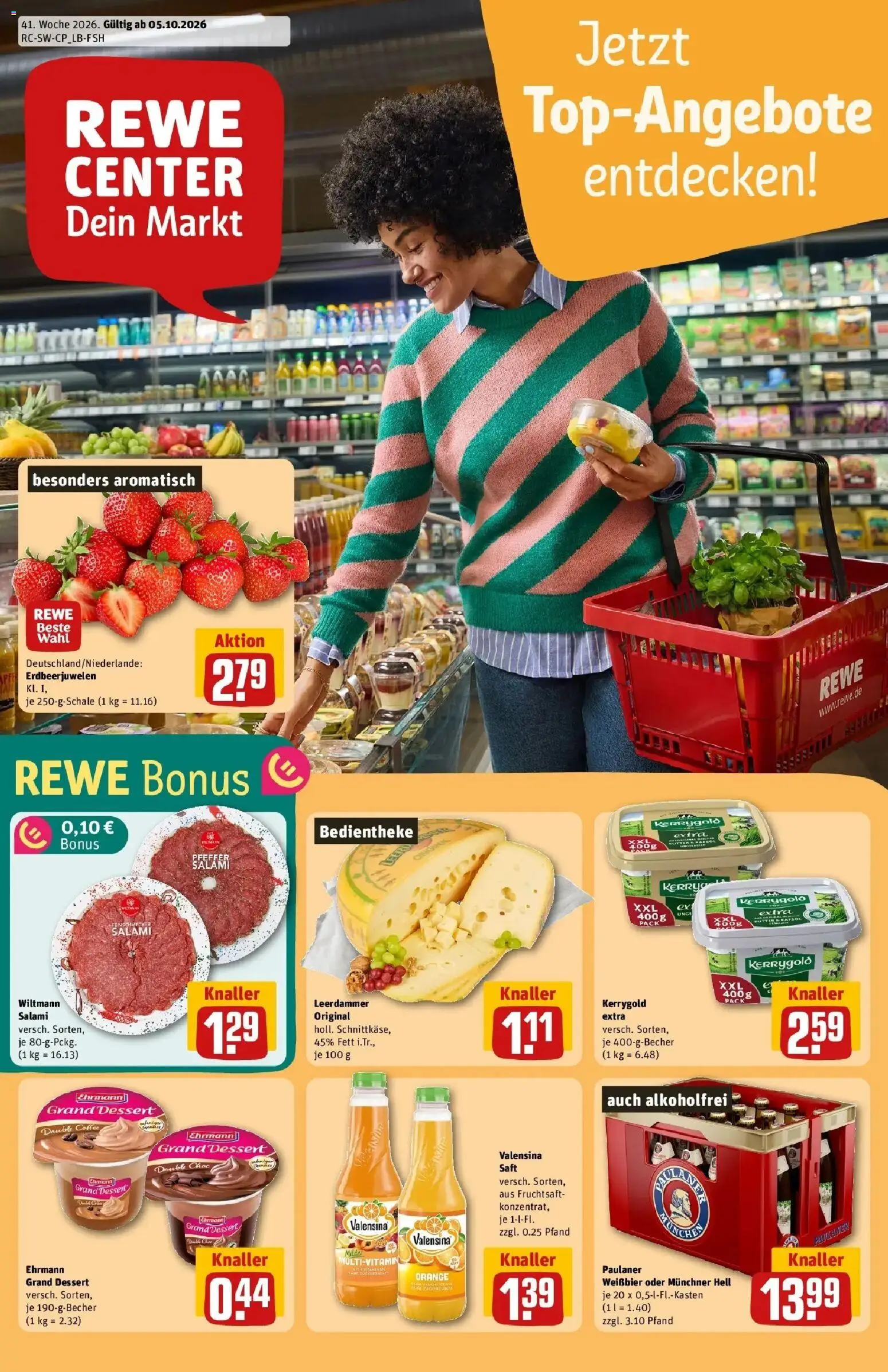 Vorschau von dem Prospekt des Geschäftes Rewe, gültig ab dem 05.10.2026