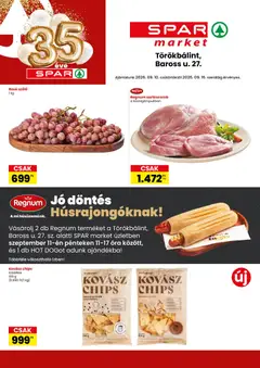 Spar Market - Spar Market akciós újság Törökbálint megtekintése, amely érvényes 2026.09.10.-től