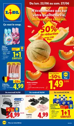 Prévisualisation de Folder week 26 du magasin Lidl formulaire valide 22/06/2026