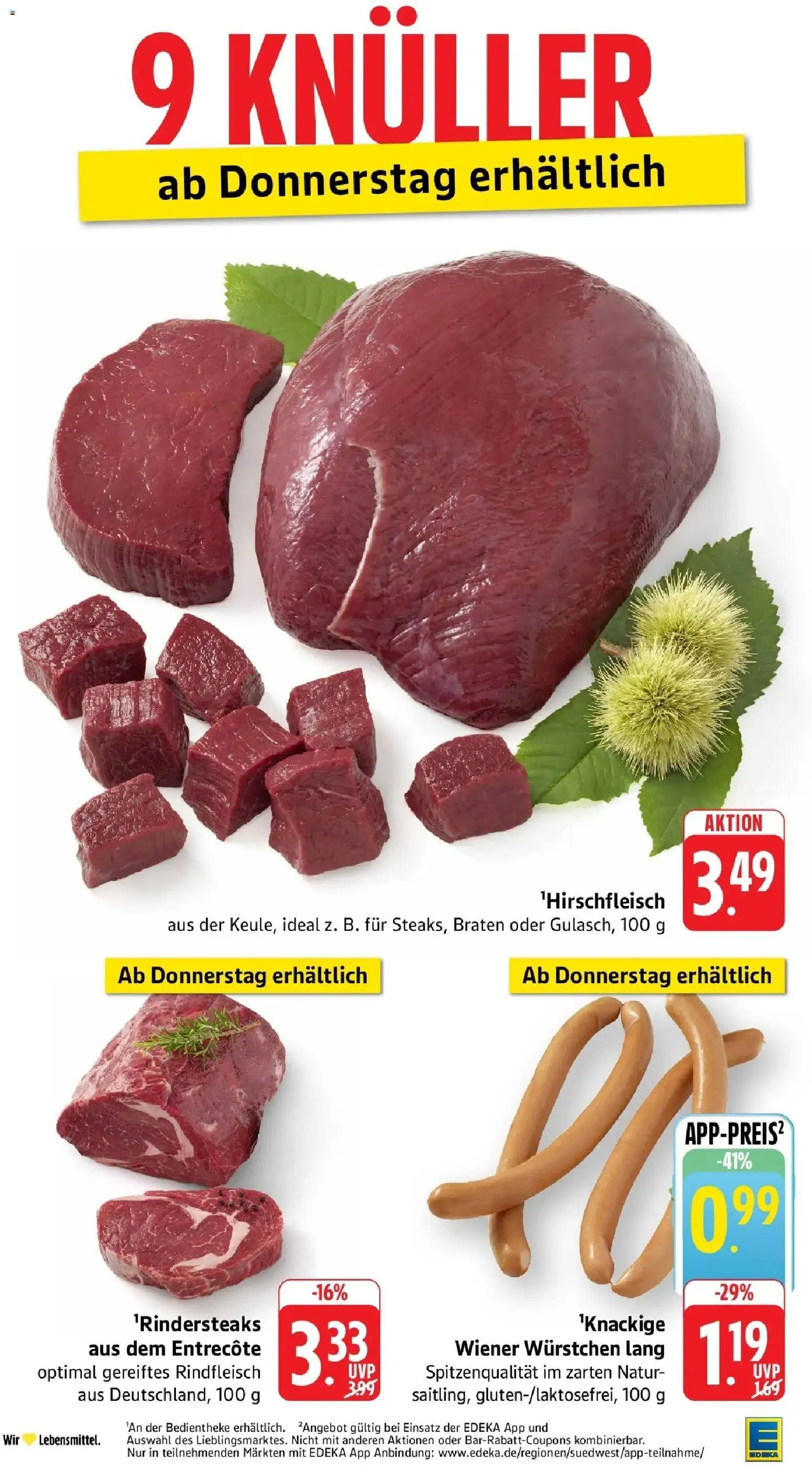 Vorschau von dem Prospekt des Geschäftes Edeka, gültig ab dem 19.10.2026