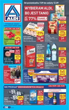 Pogląd gazetki "Aldi gazetka" ze sklepu Aldi ważnej od 07.09.2026