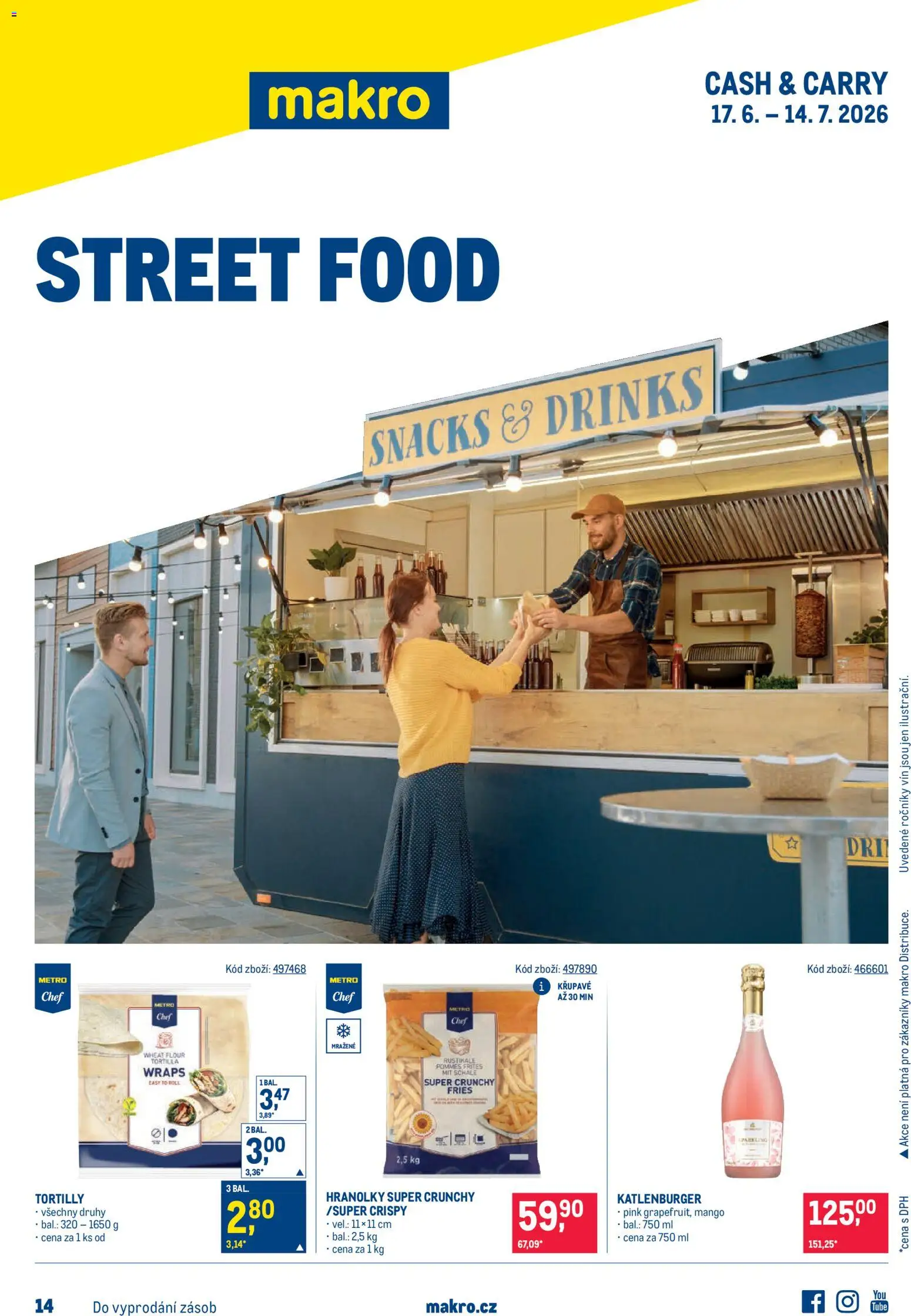 Náhled nabídky: Makro Makro leták - Street Food platný od 17.06.2026