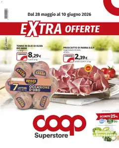 Anteprima dell'opuscolo COOP volantino Superstore Chivasso dal negozio COOP valido da 28/05/2026