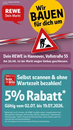 Vorschau von dem Prospekt des Geschäftes Rewe, gültig ab dem 29.06.2026