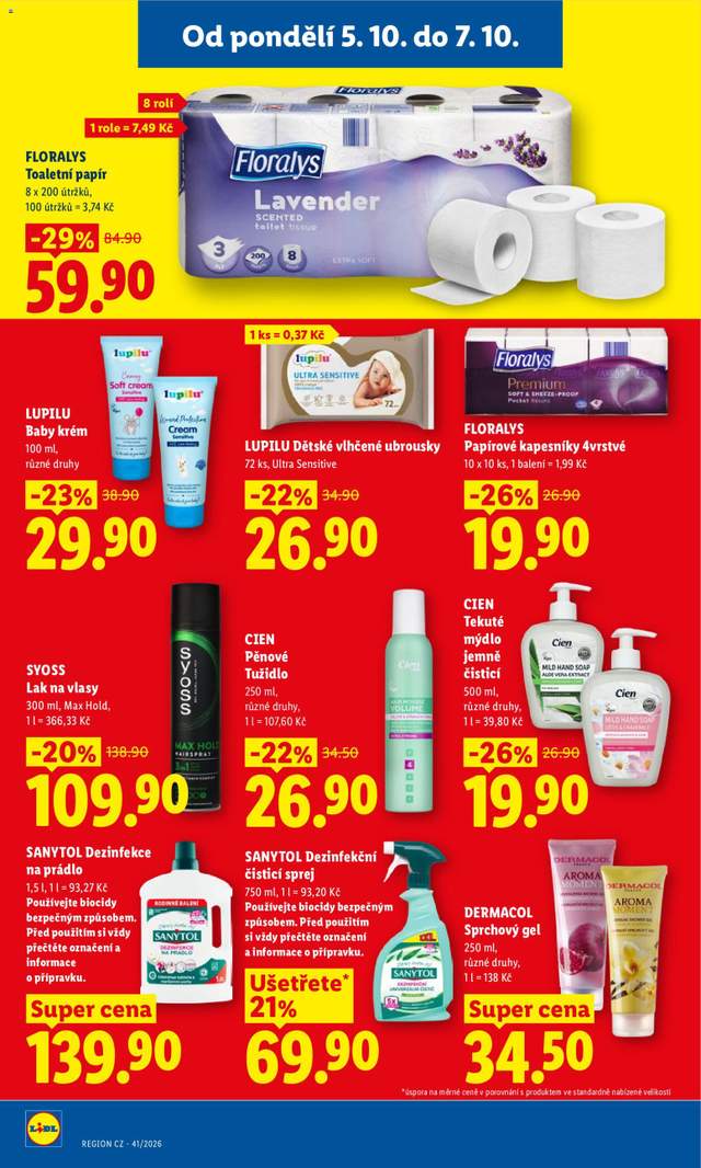 Nový Lidl leták od 05.10.