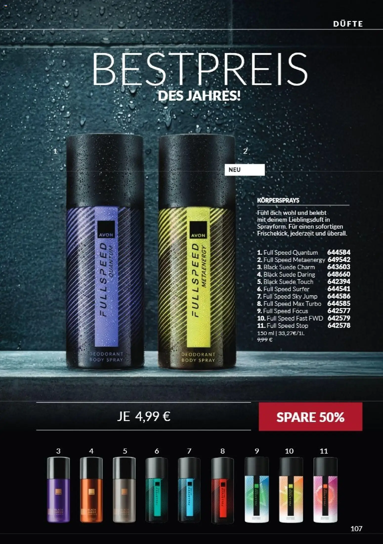 Vorschau von dem Prospekt des Geschäftes Avon, gültig ab dem 01.10.2026 - Deodorant