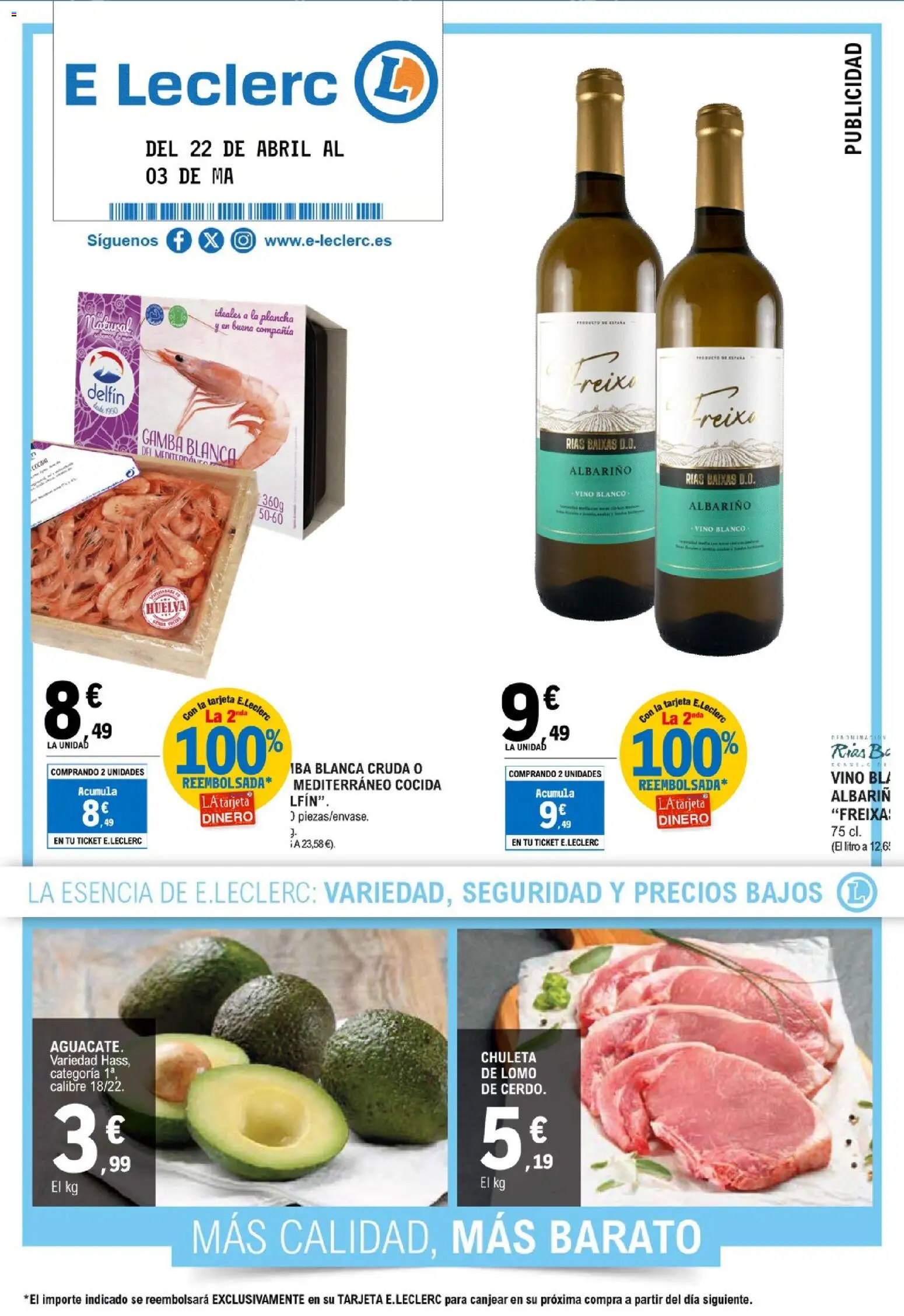 Vista previa del folleto de la tienda E.Leclerc válido desde el 22/04/2026 