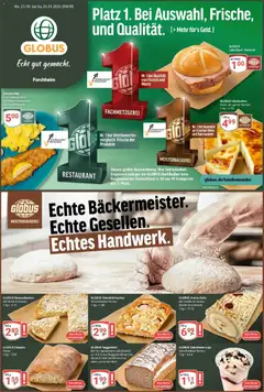 Vorschau von dem Prospekt des Geschäftes Globus, gültig ab dem 21.09.2026
