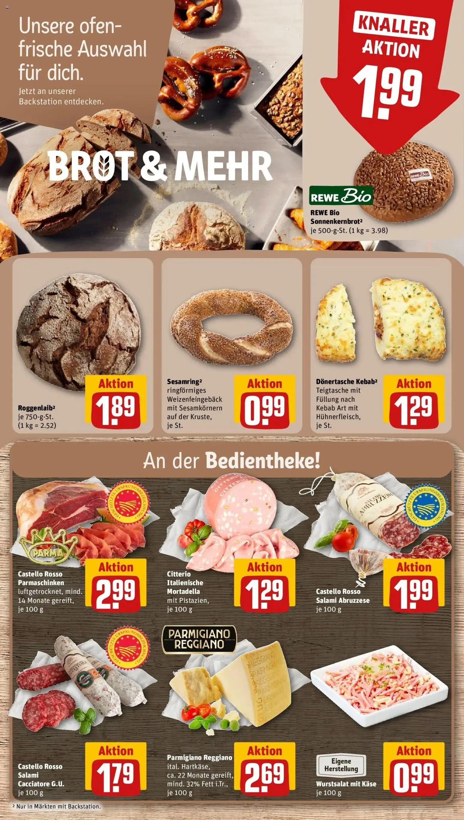 Vorschau von dem Prospekt des Geschäftes Rewe, gültig ab dem 05.10.2026