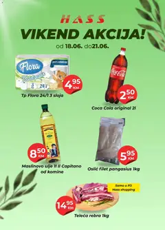 Pregled letka Hass vikend akcija trgovine Hass vrijedi od 18.06.2026